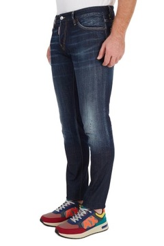 DSQUARED2 męskie jeansy spodnie SLIM FIT NEW ITALY IT56