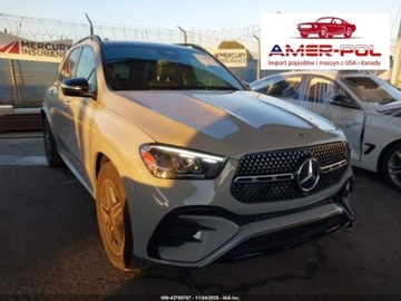 Mercedes GLE V167 2025 Mercedes-Benz GLE 2025r., 4x4, 3.0L 3.0 Hybryda 375KM