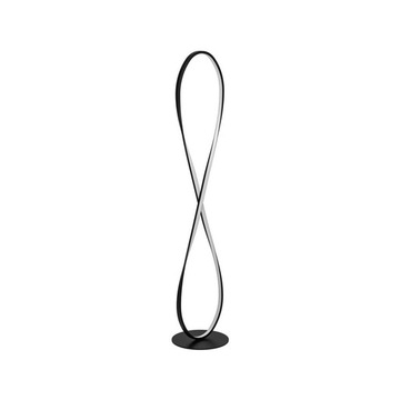 Lampa podłogowa Esme czarna LED