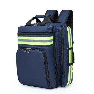 First Aid Medical Bag Emergency Backpack Large Capacity Sorted Storage