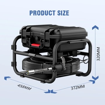 10-дюймовая мини-камера с разрешением 1080p, ночным видением и CMOS-сенсором