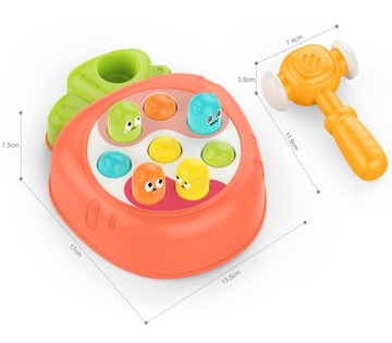 ИГРА НАВЫКОВ ИГРА УБИЙСТВО КРОТОВ МОНТЕССОРИ МОЛОТОК РЕФЛЕКС ВУПИ