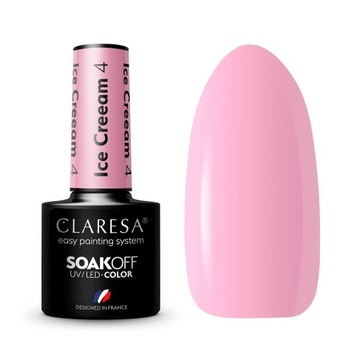 CLARESA lakier hybrydowy ICE CREAM 4 5g