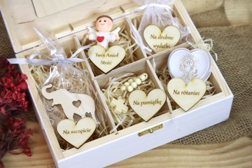 Сувенир к Первому Причастию ГОТОВЫЙ ПОДАРОК ​​ДЛЯ ПРИЧАСТИЯ БЕЛАЯ КОРОБКА