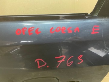 DVEŘE LEVÉ PŘEDNÍ OPEL CORSA E 3 D DVEŘNÍ LEVÝ