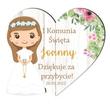 PODZIĘKOWANIA GOŚCI KOMUNIJNE NA KOMUNIĘ MAGNES