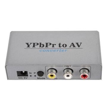 Конвертер ypbpr в av Захват видео 1080p60 Конвертер адаптера ypbpr