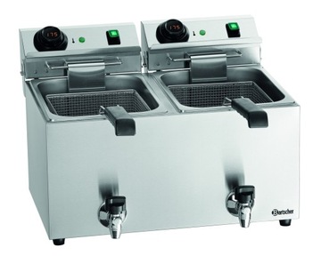 ФРИТЮРНИЦА С ЦИФРОВОЙ ПАНЕЛИ 2x9л 230В 6600Вт
