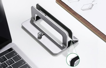 UGREEN СТАБИЛЬНАЯ ВЕРТИКАЛЬНАЯ АЛЮМИНИЕВАЯ РЕГУЛИРУЕМАЯ ПОДСТАВКА ПОДСТАВКА ДЛЯ НОУТБУКА