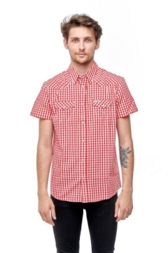 WRANGLER SS WESTERN SHIRT TOMATO W5J04MX57 XL