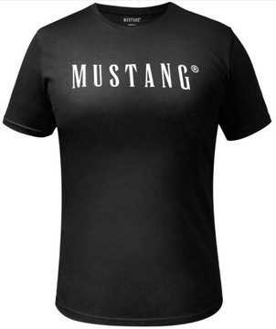 T-shirt męski okrągły dekolt Mustang r. L