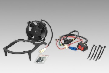 Wentylator SPAL do Beta Yamaha GasGas włącznik chłodnica 130mm