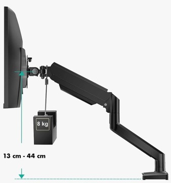 Спортивный настольный держатель для монитора 10-40 дюймов VESA 75x75/100x100 8 кг