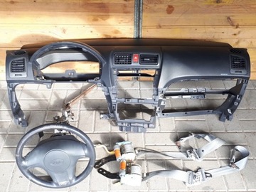 AIRBAG ULOŽENÍ PÁSY KONZOLA DESKA PICANTO 04-07