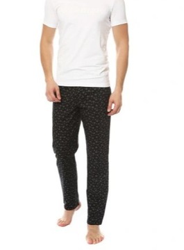 Męskie spodnie od piżamy bawełna Calvin Klein S