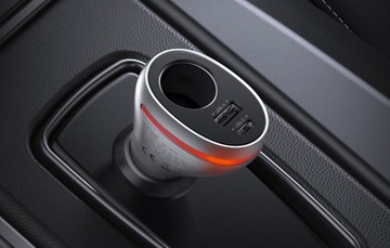 Автомобильное зарядное устройство Ugreen USB-C USB QC PD 24 Вт