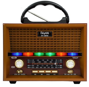 Radio FM przenośne Kuchenne USB micro SD Bluetooth
