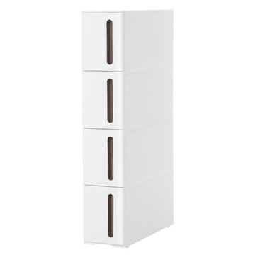 НИШЕВАЯ ПОЛКА СОНГМИКС НА КОЛЕСАХ, БЕЛАЯ