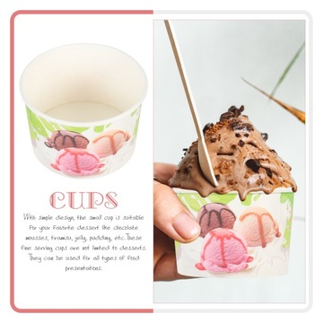 Стаканчики для мороженого Sundae Parfait 200 шт.