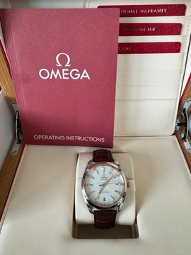 OMEGA SEAMASTER AQUA TERRA STAL ZŁOTO 18K