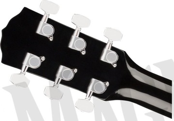 6-струнная акустическая гитара Fender, правая, Sunburn