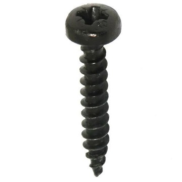 Wkręty czarne śruby do drewna MUSTAD Panelvit 4x20