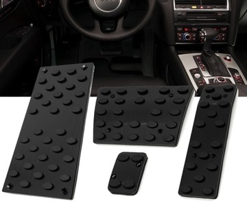 VRSTVA  NA PEDÁLY HLINÍK VW TOUAREG 07-18 PORSCHE CAYENNE 10-17 AUDI Q7