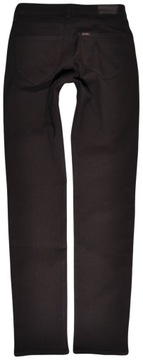 LEE spodnie black jeans MARION STRAIGHT _ W32 L33