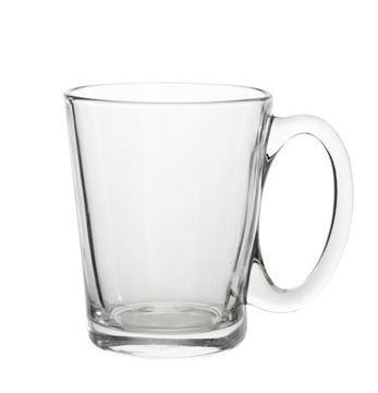 Klasyczna szklanka 300ml kubek z uchem Leon