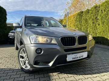 BMW X3 F25 SUV 2.0 20d 184KM 2011 BMW X3 2.0 TD X-Drive, zadbana!