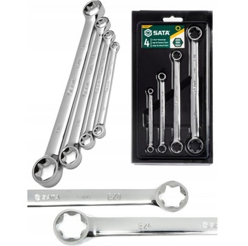 KLUCZE OCZKOWE E-TORX ZESTAW (4) SATA 09012