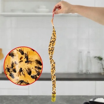 ЛЕНТА ДЛЯ СТЕКЛЯННЫХ ЛОВУШЕК ДЛЯ НАСЕКОМЫХ, МУХ, КЛЕЙ