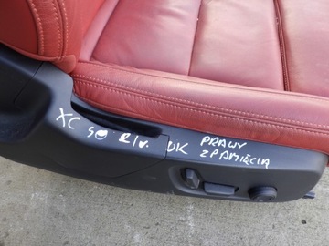 VOLVO XC40 2021 КРАСНЫЕ КОЖАНЫЕ СИДЕНИЯ