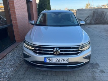 Volkswagen Tiguan II SUV Facelifting 2.0 TDI 150KM 2021 Volkswagen Tiguan 2.0 diesel 150 KM automat zarej w PL zadbany mozliw, zdjęcie 4