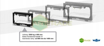 БОКОВОЕ ПЕРЕДВИЖЕНИЕ КАСКАД 2,5 Т x 600 мм NISSAN 920 мм