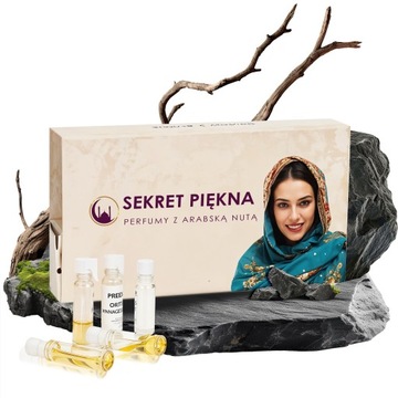 PERFUMY ARABSKIE PRÓBKI PERFUM MĘSKIE ORYGINALNE ZESTAW 5 SZTUK