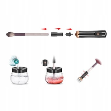 УСТРОЙСТВО ДЛЯ ОЧИСТКИ И СУШКИ КИСТЕЙ