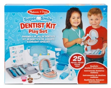 ДАНТИСТ НАБОР ЗУБОВ УЛЫБКА ДОКТОРА MELISSAANDDOUG ДЕТСКАЯ ИГРУШКА ДОКТОР