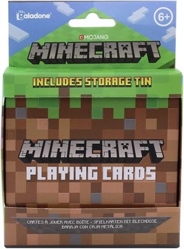 Karty do Gry z Motywem Minecraft