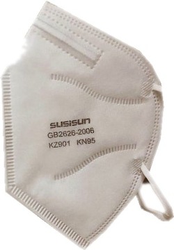 MASECZKA OCHRONNA ANTYBAKTERYJNA Z FILTREM FFP2 50