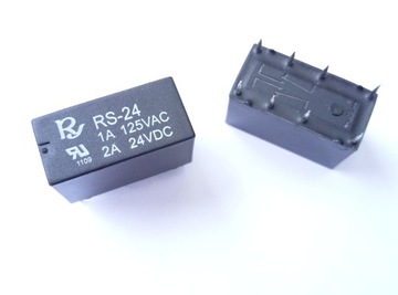 [2szt] RS-24 przekaźnik 24V RAYEX DPDT-2P