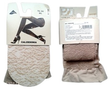 Колготки CALZEDONIA LACE ROSES TG. 3/4