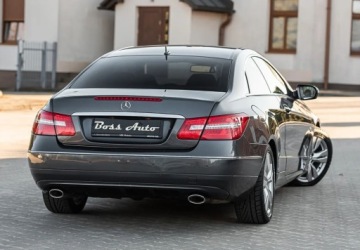 Mercedes Klasa E W212 Coupe 350 CDI BlueEFFICIENCY 231KM 2009 Mercedes-Benz Klasa E 350CDI 231KM Ledy Skora Xenon Navi Full Serwis ASo, zdjęcie 10