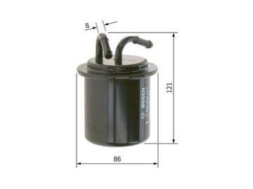 BOSCH 0 986 450 114 FILTR PALIVA