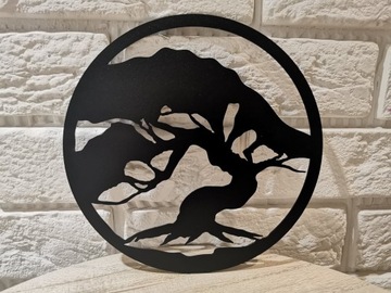 ПОДАРОЧНАЯ ЖИВАЯ КАРТИНА ДЕРЕВО БОНСАЙ 48см