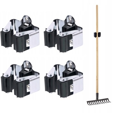 GLIMMERSTONE UCHWYT NA NARZĘDZIA OGRODNICZE MOPA MIOTŁĘ 4 SZT