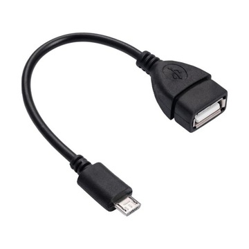 ADAPTER OTG HOST DO MICRO USB PRZEJŚCIÓWKA KABEL