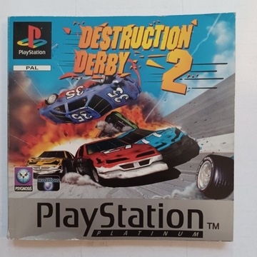 Książeczka do gry Destruction Derby 2, PS1, PSX