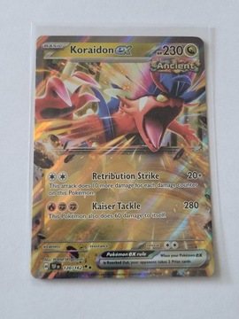 Koraidon ex (TEF 120) - 120/162 Double Rare Temporal Forces Pokemon TCG