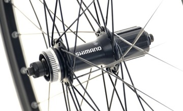 КОМПЛЕКТ КОЛЕС 28-ФУТОВЫХ ДИСКОВ SHIMANO RM35, КАССЕТА С КОНУСОМ